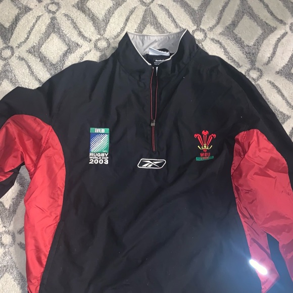 Reebok Wales Rugby World Cup Windbreaker - Picture 1 of 2